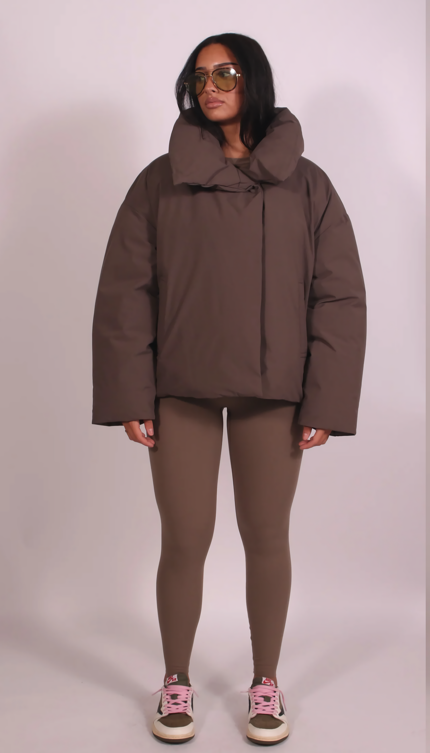 Lia Puffer Khaki