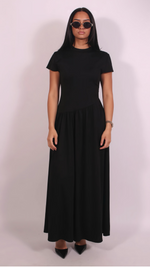 Schwarz Maxi Dress