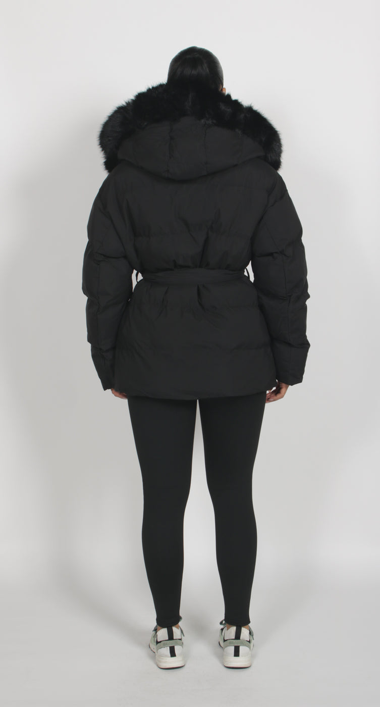 Maayah PUFFER BLACK
