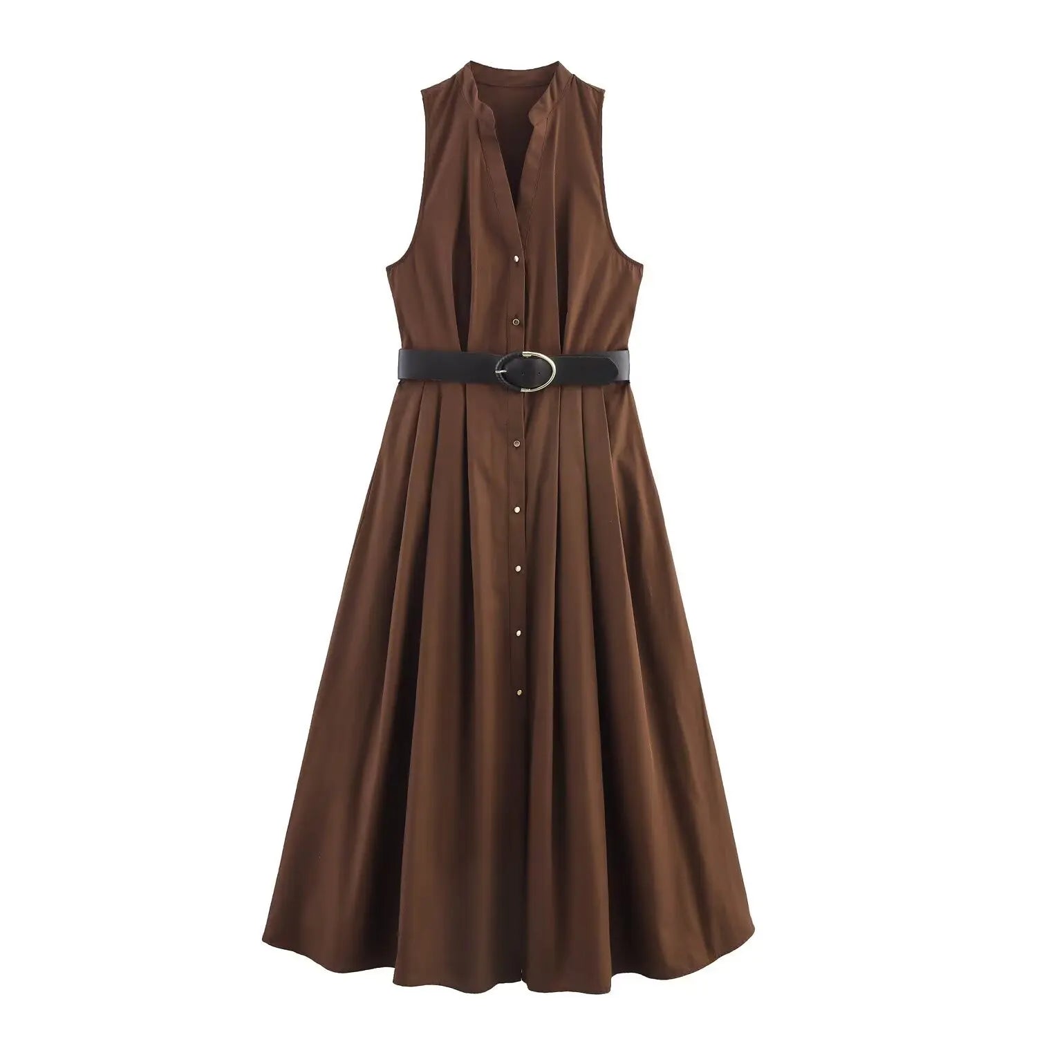 MAAYAH Bürokleid mit Gürtel