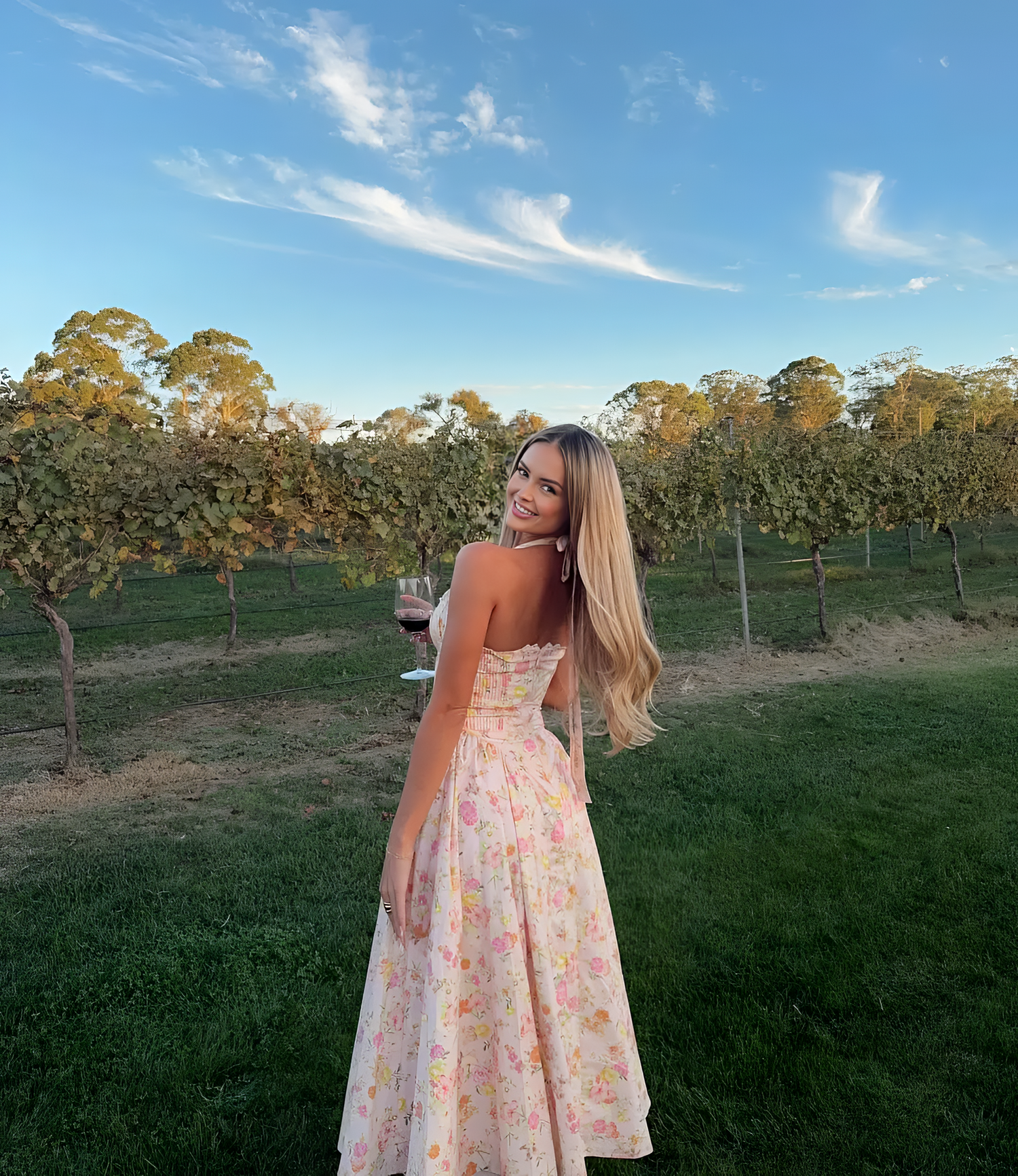 A-Linien-Sommerkleid