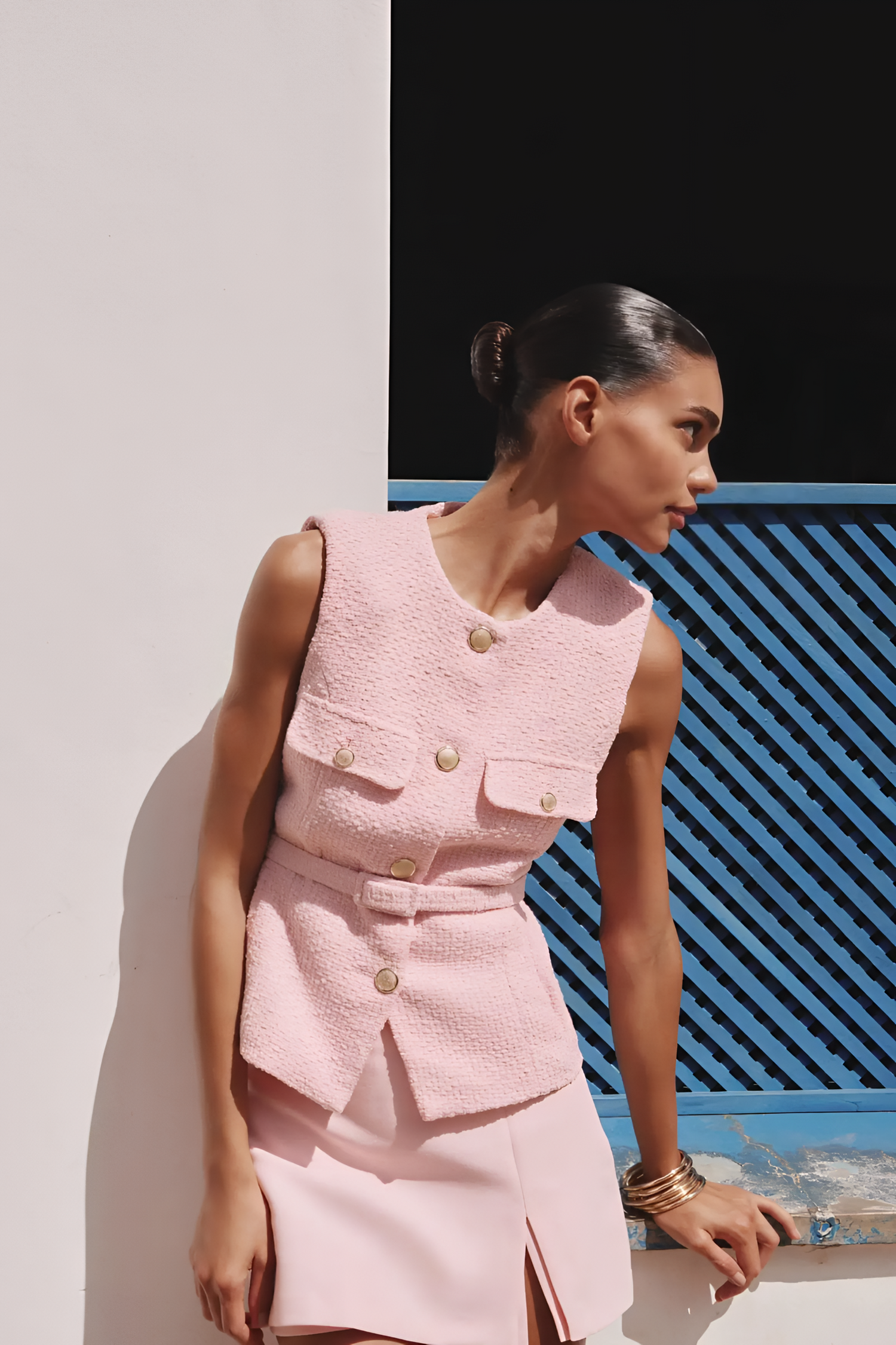 Frühling/Sommer Punk Top